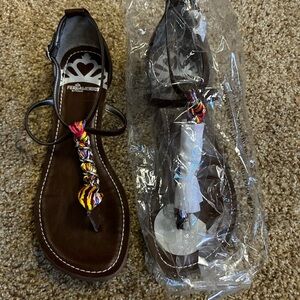 Fergalicious chain sandals